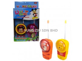 178-161#2PCS CHILDRENS WINNIE THE POOL/MICKEY WALKIE-TALKIE